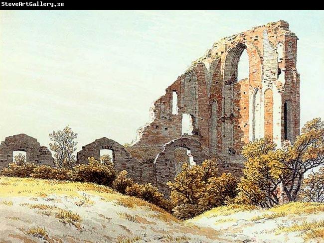 Caspar David Friedrich The Ruins of Eldena